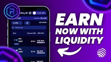 How to Earn $ by Adding Liquidity - Raydium Tutorial