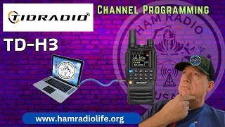 TIDRADIO TD-H3 Channel Programming