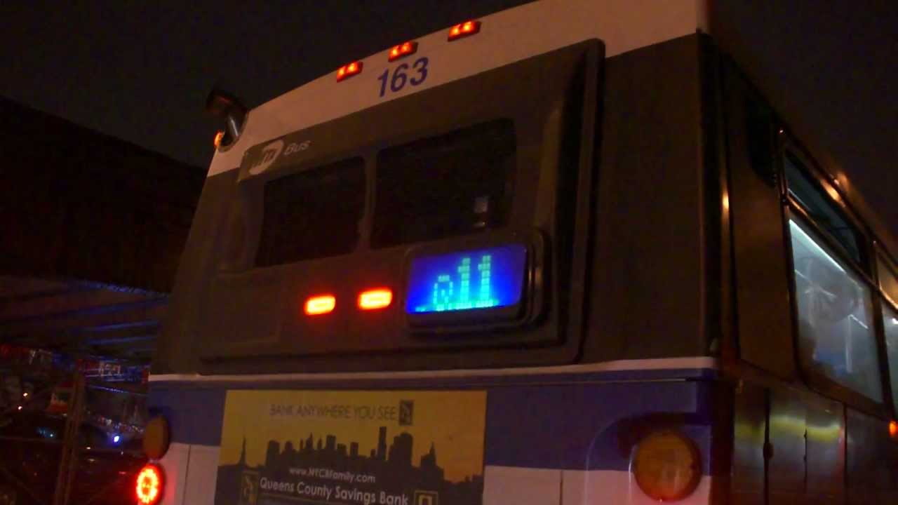 MTA Bus Company 1996 Orion V 163 On The Q11 Atlantic Avenue mta-bus-company-1996-orion-v-163-on-the-q11-atlantic-avenue