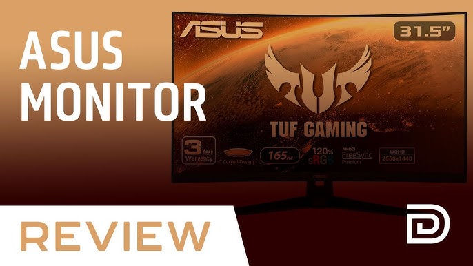 The ASUS TUF 165Hz Curved YouTube Review Gaming Monitor 