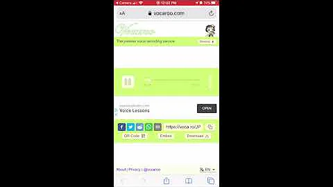 How to Listen to Vocaroo Audio Recording Using QR Code