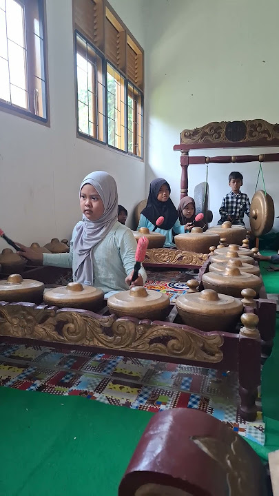 Asyik Belajar Gamelan Sunda ⁉️ #gamelan #sekolah #kelas #musik #gamelansunda