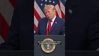 President Trump commemorates 25th 9/11 anniversary at the Pentagon ceremony