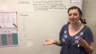 Year 3/4 - Writing - Week 4 - PEEL Paragraphs