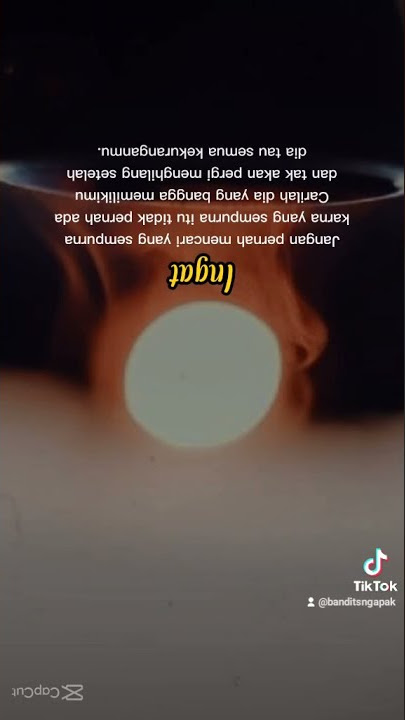 jangan pernah mencari yang sempurna karena kesempurnaan hanya milik alloh