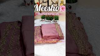 Anarkali Kurta sets from meesho✨#shorts#meesho#meeshokurtihaul#meeshohaul #ytshorts#trending#praja