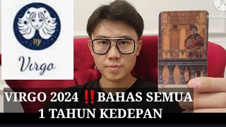 VIRGO 2024 BAHAS 1 TAHUN KEDEPAN SOAL KEUAGAN ASMARA KARIR MU ‼️