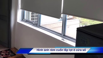 Rèm cuốn màu trắng xám chống nắng tốt ở Đà Nẵng | màn rèm Bách Tín Đà Nẵng