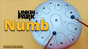 NUMB (Linkin Park) - Steel Tongue Drum / Tank Drum Cover with Tabs