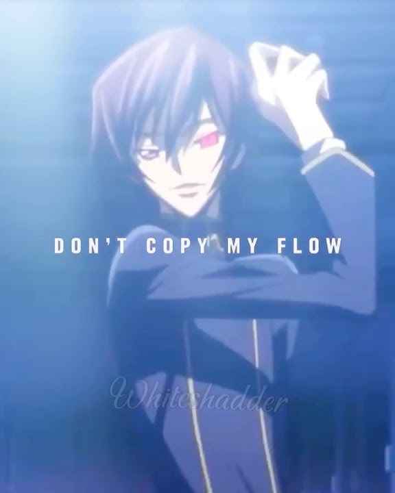[THE GOAT COMMANDS YOU] 🐐🔥 |Don’t copy my flow|-SME- #anime #lelouch #codegeass #shorts