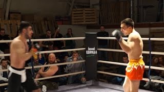 Тайский Боксер против Армянского Борца