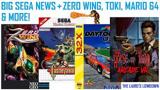 Loads of Sega News + Zero Wing, Toki, Mario 64 & Much More - The Laird's Lowdown