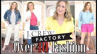 Spring Fashions You&#39;ll Love: Look Amazing with J Crew Factory Outfits Over 40