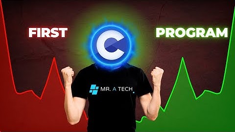 First program in C language | C tutorial in Hindi/Urdu | First C program "Hello World" | C language