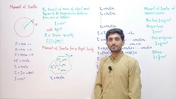 moment of inertia class 11 physics , moment of inertia of rigid body physics chapter circular motion