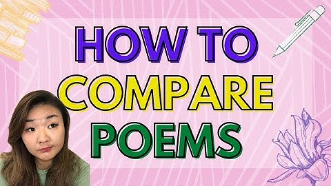 How to compare poems effectively | Top grade tips