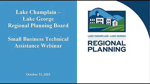 Small Business Technical Assistance Program Informational Webinar