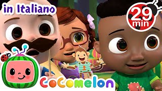 Le scimmiette sul letto | CoComelon Italiano - Canzoni per Bambini