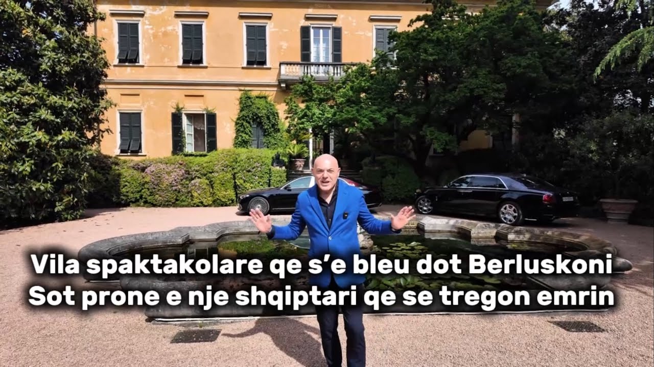 Blendi Fevziu | Vila spektakolare qe se bleu dot Berluskoni, sot prone e nje Shqipetari anonim.