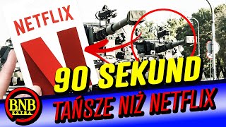 Netflix Wydaje Więcej Na Filmy Niż Polska... Na Armię 90 Sekund