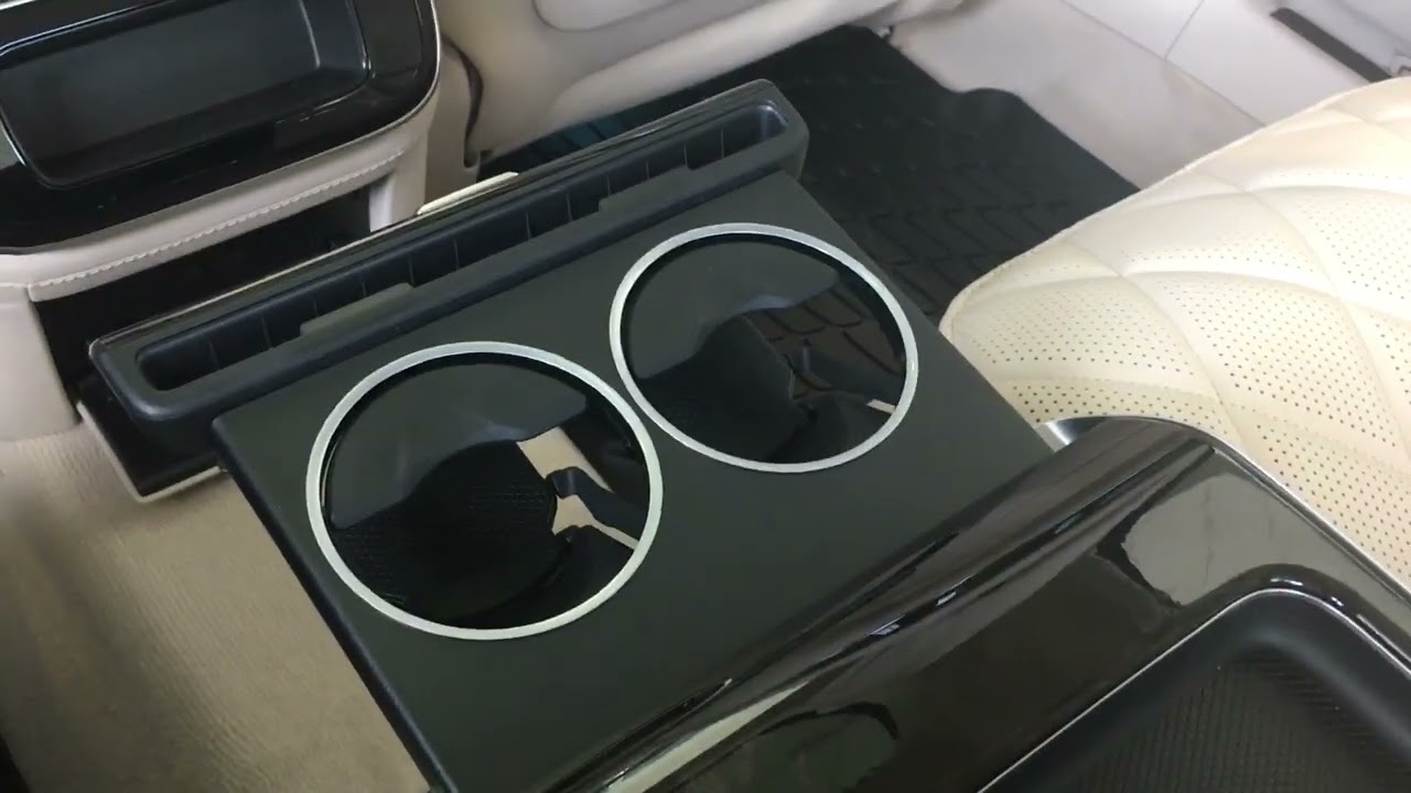S-Class Mercedes-Benz Rear Seat Cup Holders 
