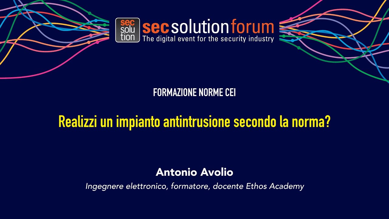 Realizzi un impianto antintrusione secondo la norma?