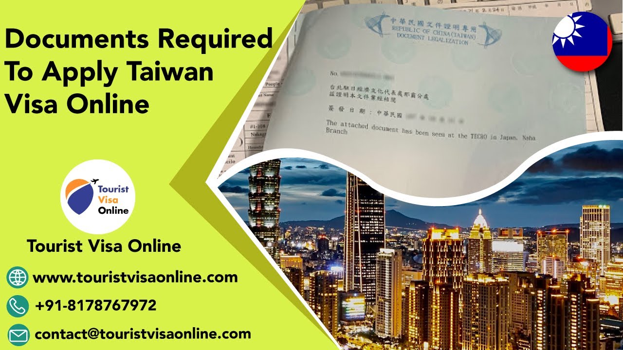 how to get taiwan tourist visa from india