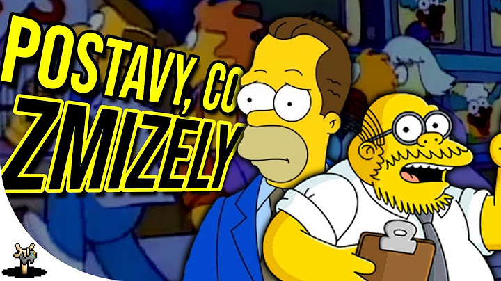 Proč tyhle postavy už NEUVIDÍTE v Simpsonových?
