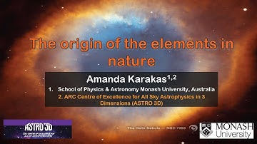 ASTRO 3D Science Legacy Meeting keynote: Theme 2 - Origin of the Elements