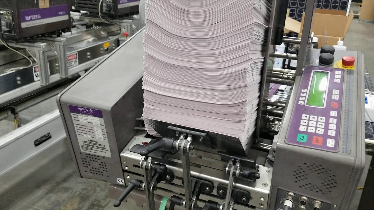 Multifeeder book feeding