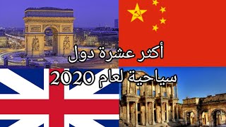 أكثر عشر دول سياحية لعام 2020