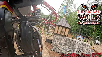 The Big Bad Wolf: The Wolf’s Revenge Middle Row POV | Busch Gardens Member Previews | 2025