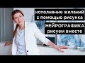 Исполнение желаний. Эффективная техника. НЕЙРОГРАФИКА - рисуем вместе.