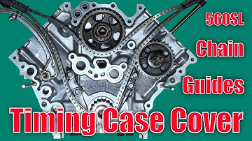 560SL - Installing The Timing Cover, Chain, Lower Guides and Sprockets