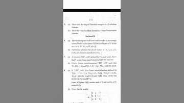 2018 Abstract algebra ||B.A final yr || QUESTION PAPER #MATHS #2018 #DDE #kuk