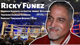 Hamzah Sheeraz's Trainer Ricky Funez talks Sheeraz's fight with Austin 'Ammo' Williams on June 1