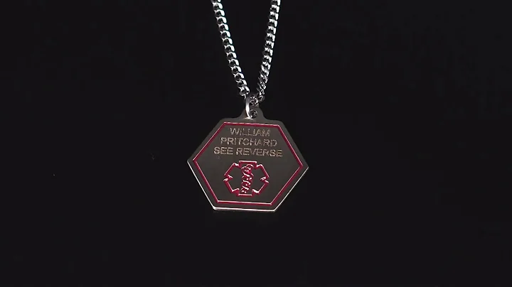 Classic Alert ID Necklace by American Medical ID