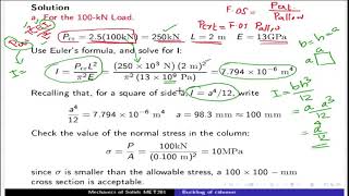 MET201|MOS|MODULE5|PART2|THEORY OF COLUMNS