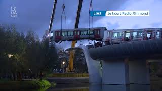 Timelapse Metro/Whale Separation Spijkenisse Netherlands