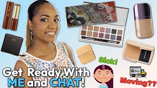 *BIG NEWS* | Get Ready w/ Me and Catch Up Chat | TRYING *NEW* PRODUCTS as well... screenshot 4
