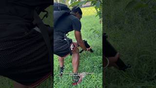 When you hid your gun while running from police and someone finds it