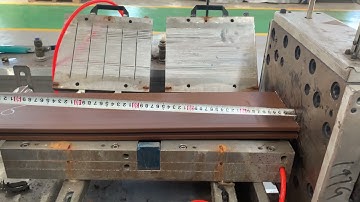 HIGH SPEED EXTRUDER MACHINE FOR PE WPC DECKING