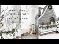 Tour our Christmas Porch and Entryway!