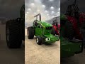 Pro Stock Tractors warming up at the 2023 National Farm Machinery Show - #Tractor  #WhompWhomp