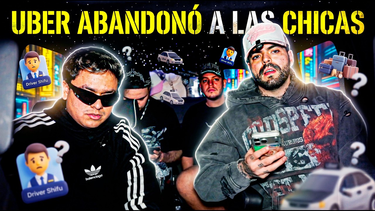 EL UBER ABANDONÓ A LAS CHICAS 😱 Viaje Los Angeles a San Diego | Maestro Shifu