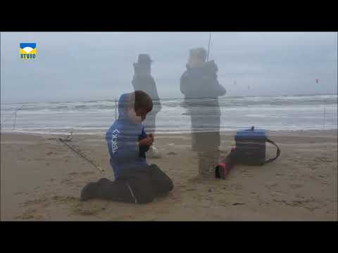 Viswedstrijd jeugd visclub Bij Nacht en Ontij Egmond aan Zee