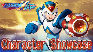 First Armor X Character Showcase - Mega Man X DiVE