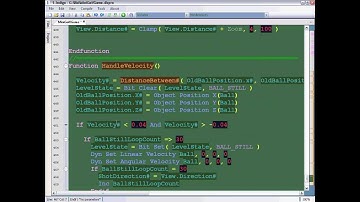 Chris Tate - DBPRO Game Engine - Mini-Golf - Program Structure - Part 4 - User Interaction