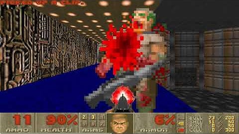 Doom The Way id Did E1M2 UV Max in 1m49s by Kyle McAwesome