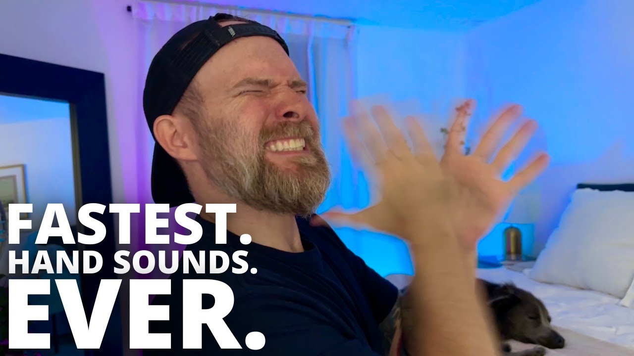 ASMR Fast and Aggressive Hand Sounds 🏁